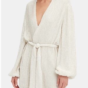 Retrofete sequin robe dress